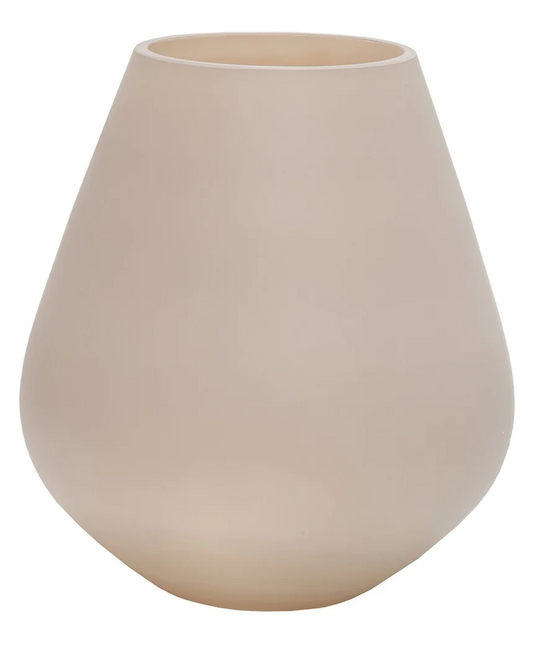 Tasman S matte ivory Ø18 x H20 cm