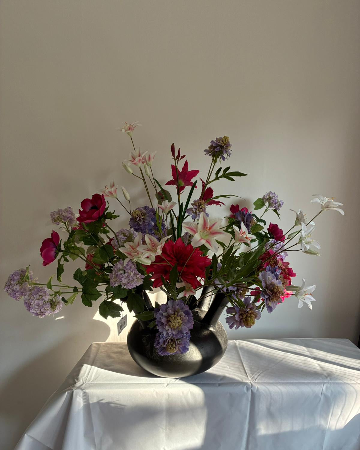 Velvet Sound bouquet incl. toetervaas
