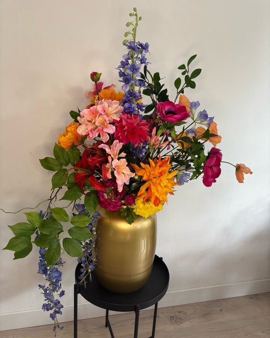 Fiesta Blooms Bouquet excl. vaas
