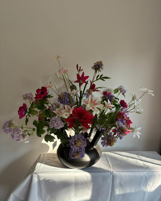 Velvet Sound bouquet incl. toetervaas